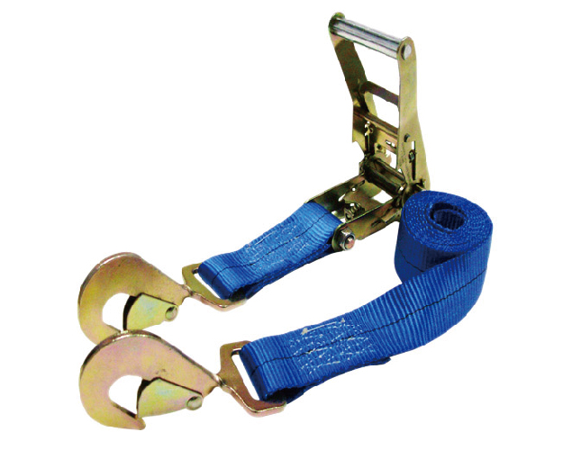 2” x 8' Car Tie Down Strap, W/ Twist Hook